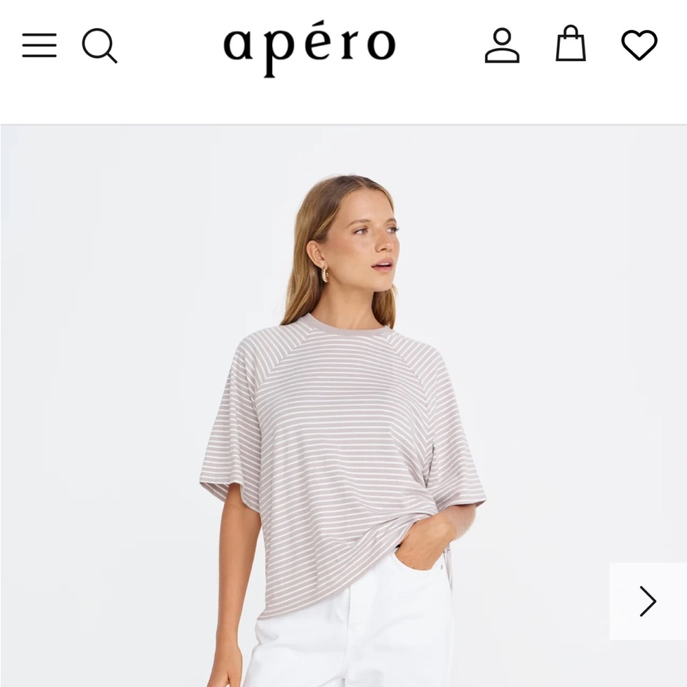 APERO box cut tee (nursing tee)